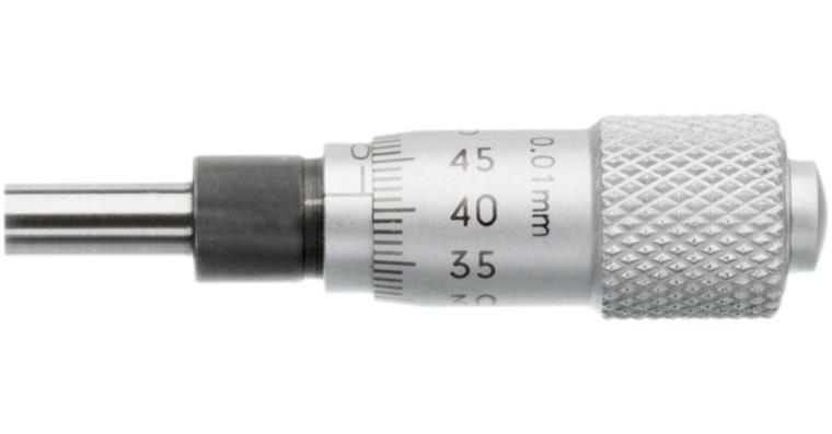 1095009529 Hlava mikrometru, 0-25 mm