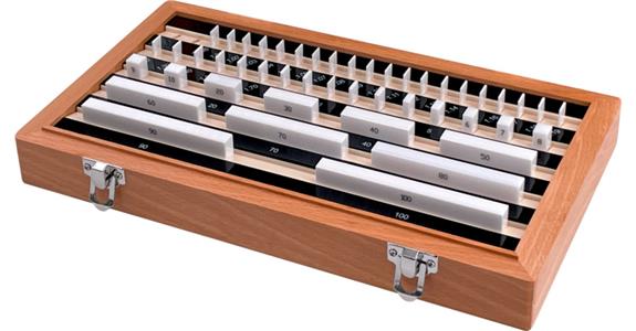 ATORN gauge blocks 47 pieces in case ceramic tolerance class 0
