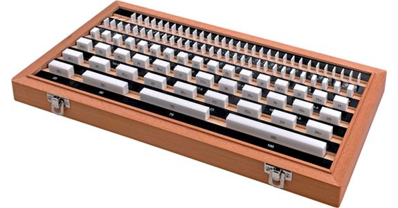 ATORN gauge blocks 103 pieces in case ceramic tolerance class 0
