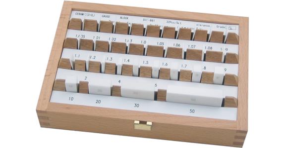 ATORN gauge blocks 32 pieces in case ceramic tolerance class 0