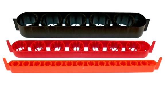 SystemBoard Steckeinsatz 401 Bohrungs-Ø 8 mm 13 Bohrungen je Einsatz