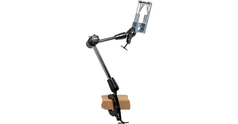 1034011302 Montážní držák 3D, provozní poloměr 620 mm, upínací držáky 75/100 mm