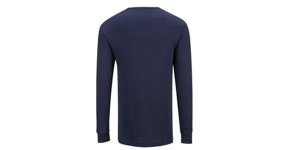 Thermo-T-Shirt langarm marine Gr. XXL