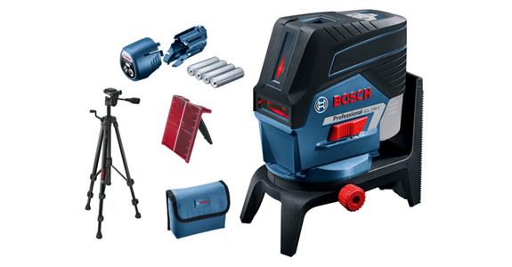 Kombinovaný laser BOSCH GCL 2-50 c, prac. rozsah 10 m, laserová třída 2, IP54