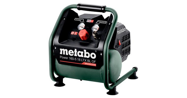 1005920748 Aku kompresor METABO 160-5 18 LTX BL OF, kapacita sání 120 l/min, tlak 9 bar