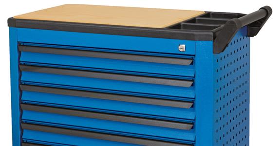 Dřevěný panel GEDORE pro model 2004/2005, D x Š x T 590 x 410 x 30 mm