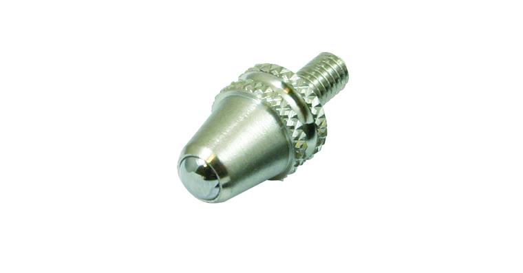 1001355847 Kulový měřicí dotek pro úchylkoměry M2,5×0,45, Ø3×19,3 mm, SK