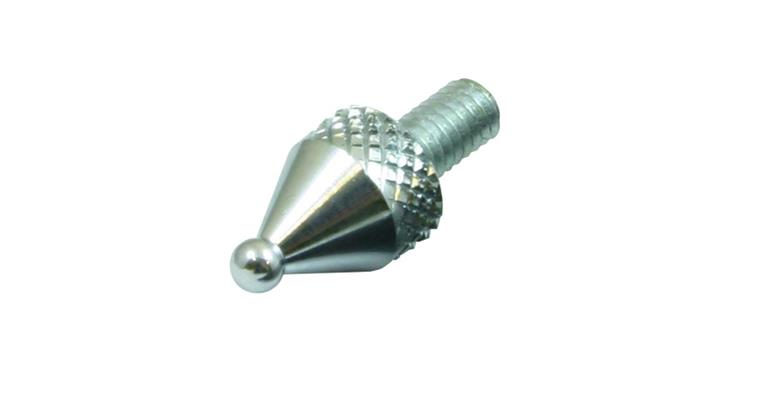 1001362745 Měřicí dotek s kulovou špičkou pro úchylkoměry, M2,5×0,45, Ø 1,8×7,3 mm, ocel