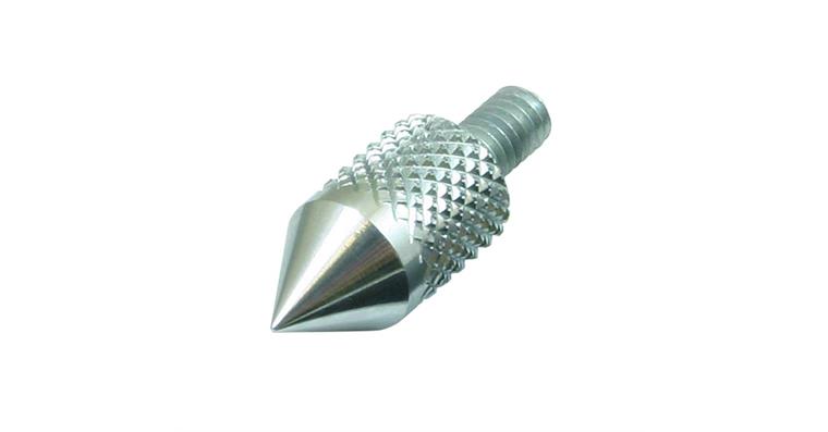 1001362968 Měřicí dotek kuželový pro úchylkoměry, M2,5×0,45, 60°×10 mm, ocel