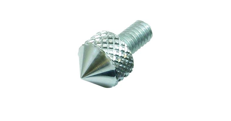 1001362969 Měřicí dotek kuželový pro úchylkoměry, M2,5×0,45, 90°×5 mm, ocel