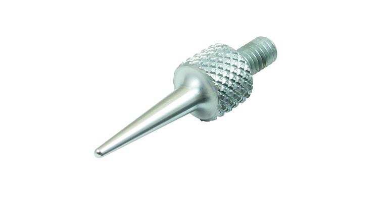 1001354450 Jehlový měřicí dotek pro úchylkoměry, M2,5×0,45, SR0,2×17 mm, ocel