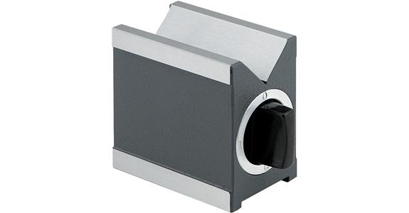 Dvojitý hranol ATORN, magnetický, 80 mm, kalený, dřevěné pouzdro