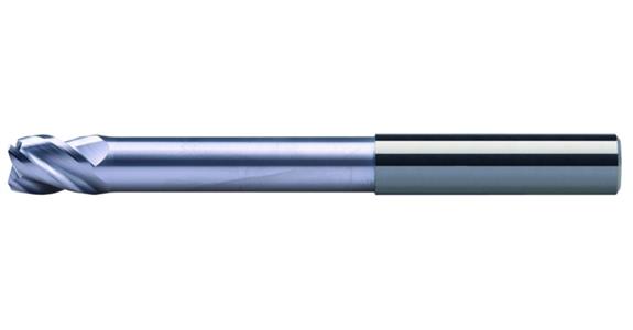 HPMT VHM-Torusfräser SE45R lang AlTiN HA-Schaft Z4 Ø10 ER0.5