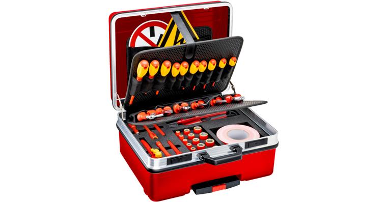 1001213173 High-voltage tool set with protective insulation 150/52 Number of tools 52