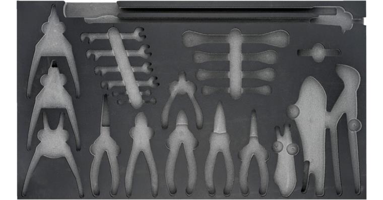 1001210462 2-component soft foam insert 163-319L