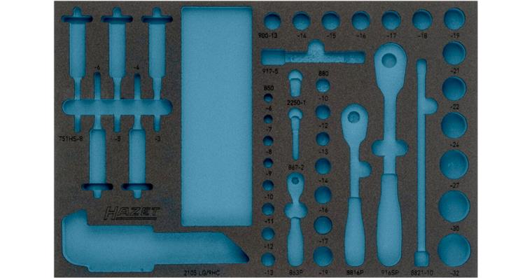 1001210470 2-component soft foam insert 163-329L