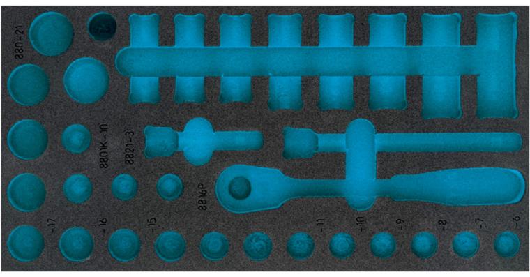 1001211222 2-component soft foam insert 163-483L