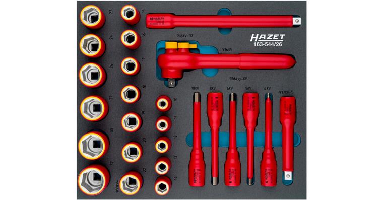 1001212395 socket wrench set with protective insulation 163-544/26 No. of tools 26