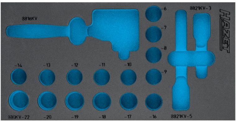 1001213205 2-component soft foam insert 163-580L