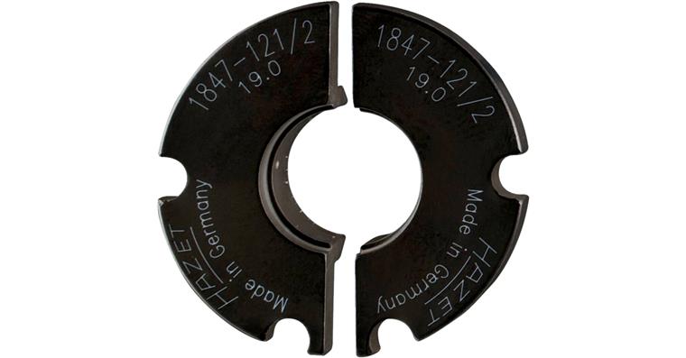 1001212210 half-shells pair diameter 19 mm 1847-121/2