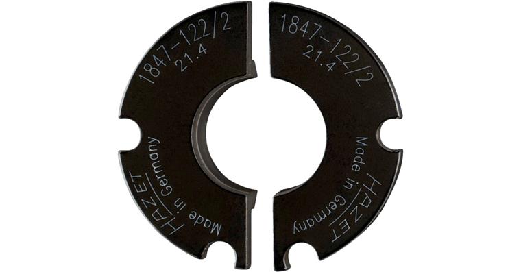 1001212211 half-shells pair diameter 21.4 mm 1847-122/2