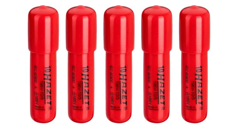 1001213330 End caps with self-clamping 1000 V 196V-10/5 Number of tools 5