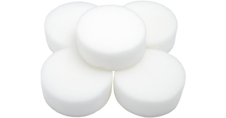 1001209080 plastic pads white 9033-9-03/5