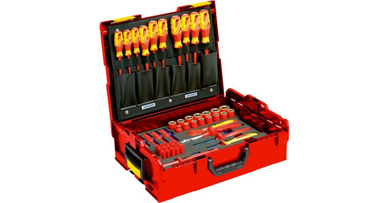 1001109554 Sortiment nářadí Hybrid VDE v boxu L-Boxx, 53 ks