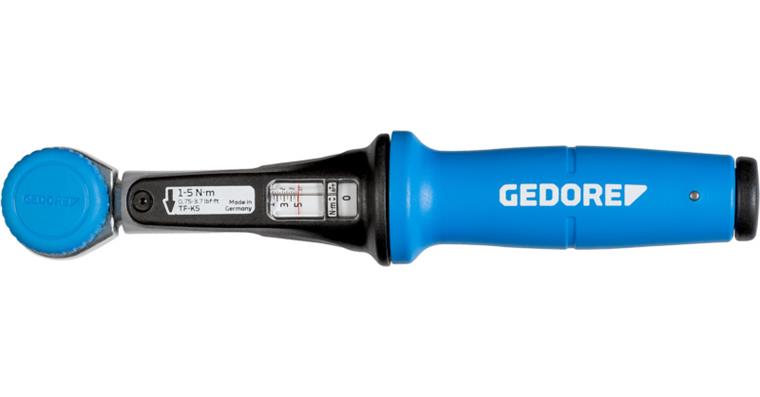 1001112563 Momentový klíč TORCOFIX TF K, 1–5 Nm, reverzibilní čtyřhran, 1/4