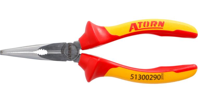 1056280201 Kleště s úzkými čelistmi VDE, 160 mm, přímé, dvoudílná rukojeť