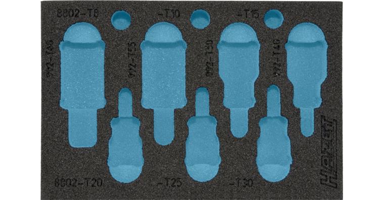 1001208612 Soft foam insert 2C empty 163-141L