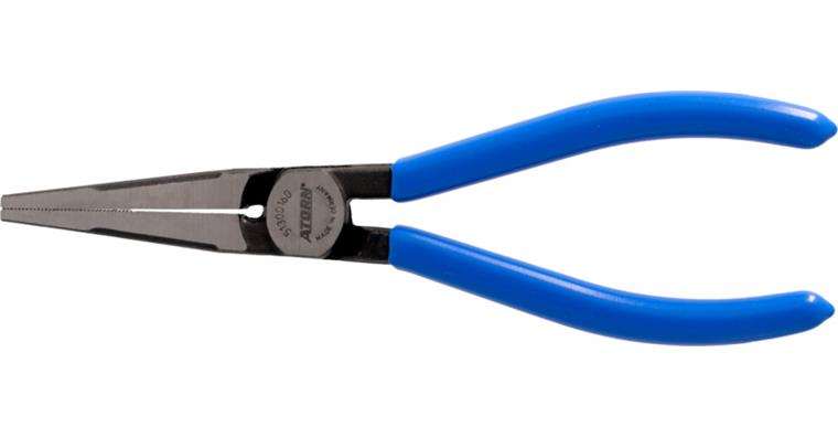 1056240203 Dlouhé ploché kleště ATORN, 160 mm, leštěné, DIN 5745