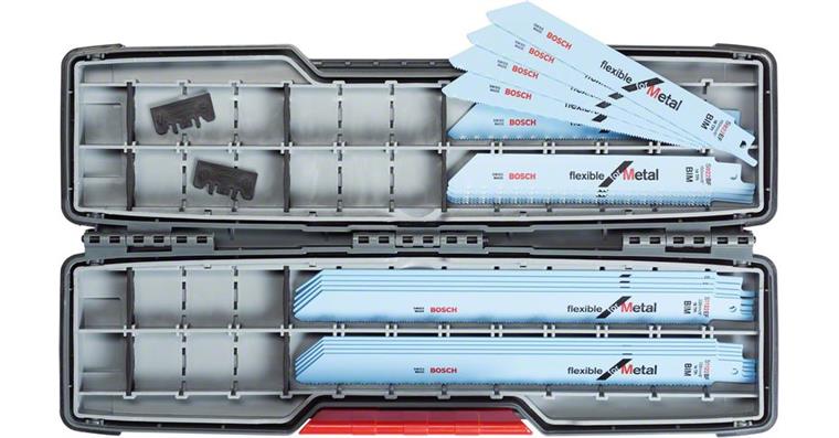 1040271101 20-piece reciprocating saw blade set ToughBox for metal 2607010995