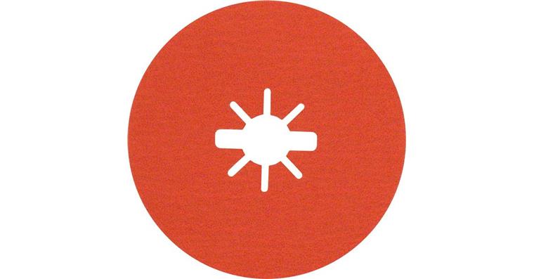 1043719103 R782 Prisma Ceramic fiber disc 125 mm 22.23 mm K 80 25 pcs. 2608621826