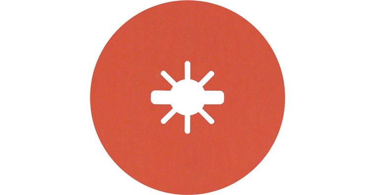 1043719104 R782 Prisma Ceramic fiber disc 125 mm 22.23 mm K 120 25 pcs. 2608621827