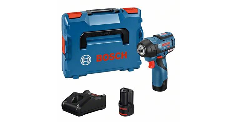1090367102 Cordless impact wrench GDS 12V-115 2x3.0 Ah Li-Ion rechargeable battery 06019E0103