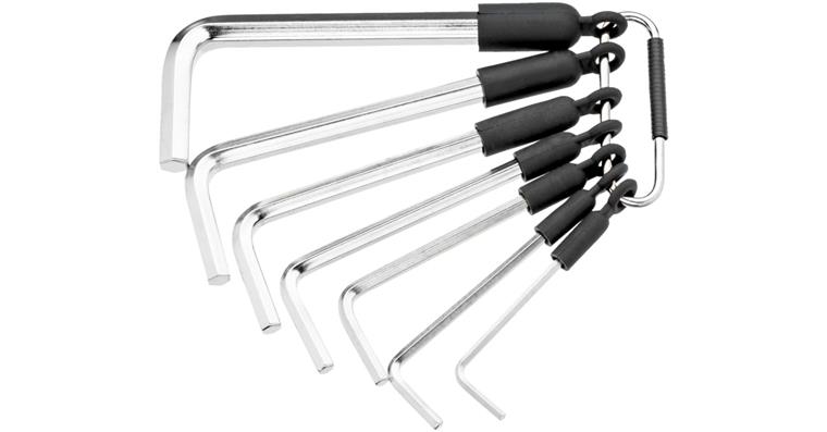 1001201829 Hex key L-wrenches set 2100A/7R 7-piece