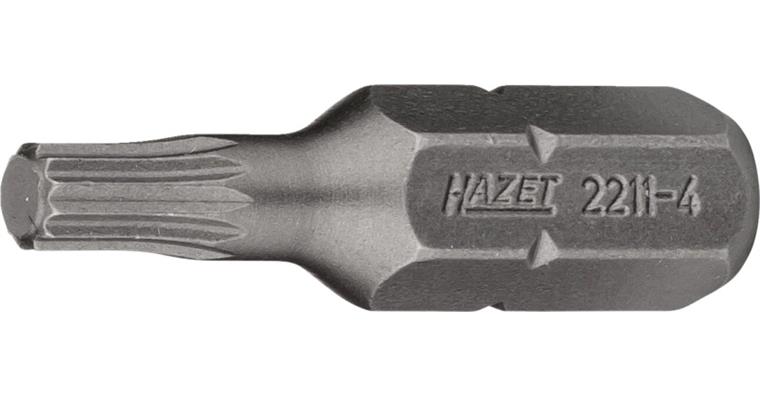 1001205280 bit 2211-4 Hexagon 1/4 inch (6.3 mm) internal multi-tooth profile XZN M4