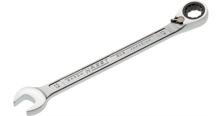 1050399205 ratchet combination wrench 606-12 Outer double hexagonal traction profile