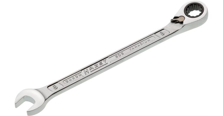 1050399201 ratchet combination wrench 606-8 Outer double hexagonal traction profile