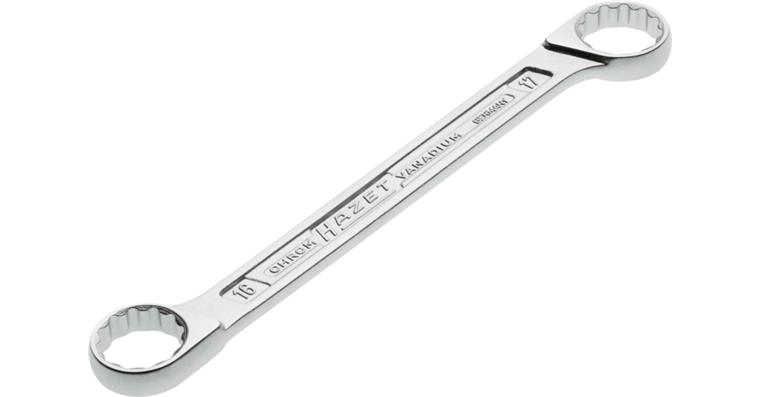 1001203371 Double ring wrench 610N-16X17 Outer double hexagon traction profile