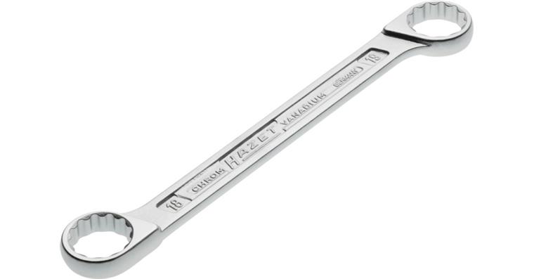 1001203372 Double ring wrench 610N-18X19 Outer double hexagon traction profile