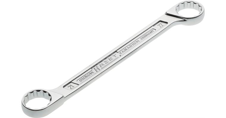1001204455 Double ring wrench 610N-21X22 Outer double hexagon traction profile