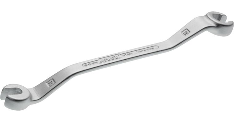 1001205440 Double ring wrench open 612N-11X13 External hexagon profile 11 x 13 mm