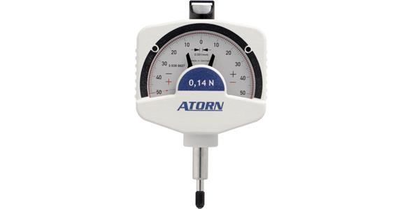 Přesný úchylkoměr ATORN Sensikator, int. stupnice 0,001 mm, měřicí rozsah 0,1 mm
