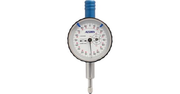 Přesný čísel. úchylkoměr ATORN pr. 40 mm, interval odst. 0,001 mm, rozsah 1 mm