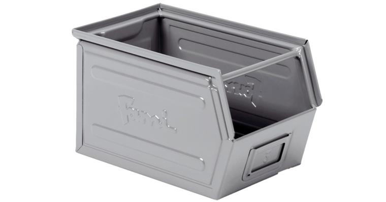 1083341103 Plech. zásobník T350×B210×H200 mm lakovaný RAL 7000