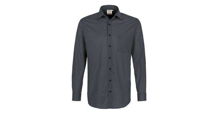 1005960516 Langarm-Hemd Mikralinar® Comfort anthrazit Gr. XL