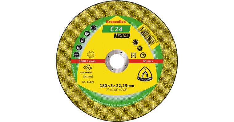 1001727158 cutting-off wheels 115x2.5x22.23 mm straight 242143
