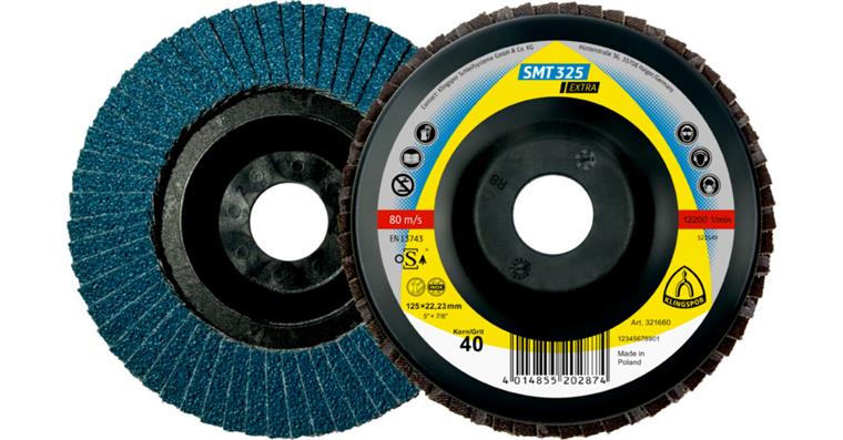 1001728574 abrasive mop disc 115x22.23 mm grain 80 curved 321663